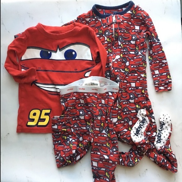 Gap lightning mcqueen pajamas Clearance